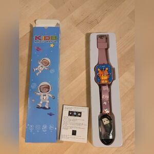 Kids Smart Watch Ages 3-12 Pink